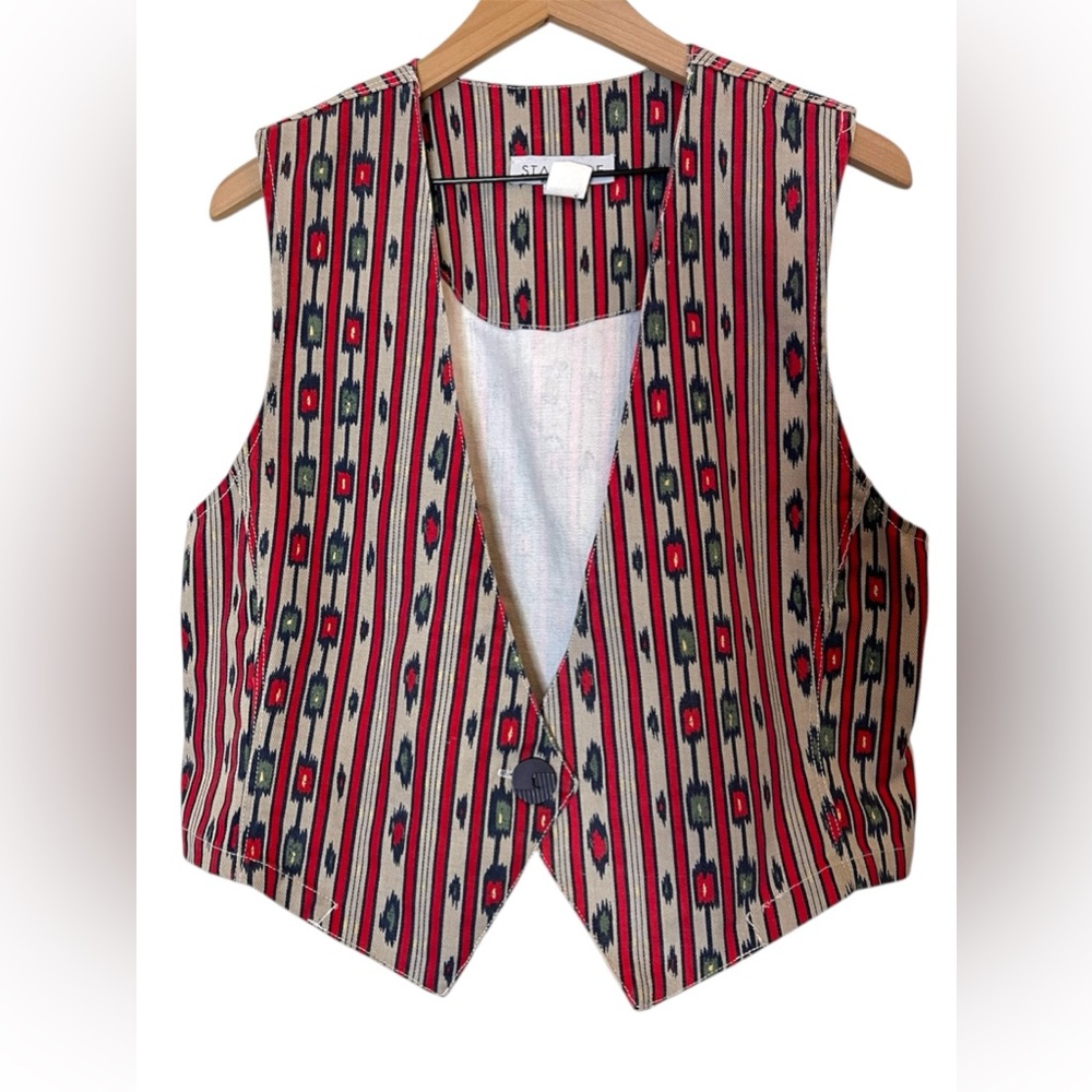 Vintage Stampede Western Vest
